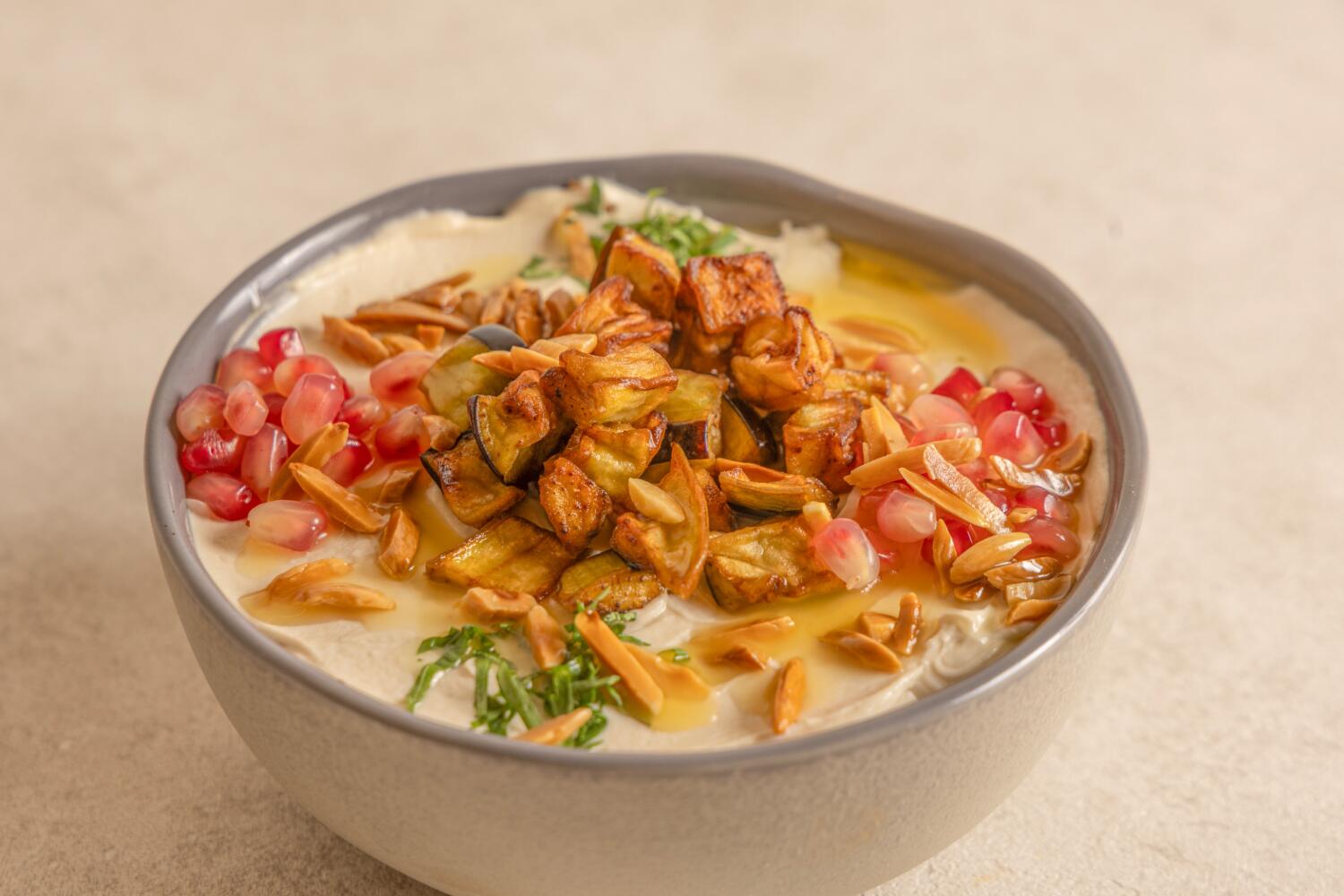 فتة باذنجان